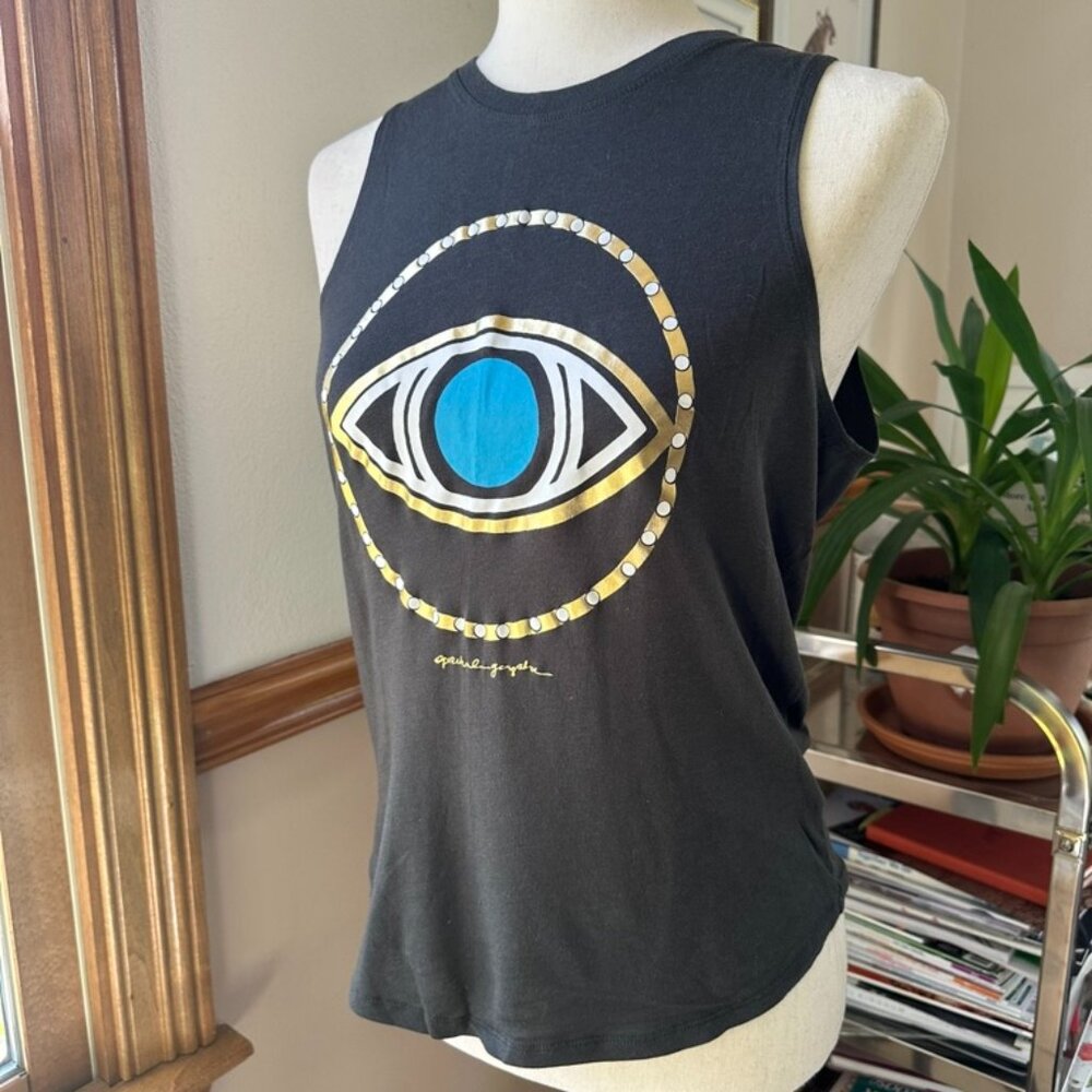 Spiritual Gangster Tank, Black, Womens L, EUC